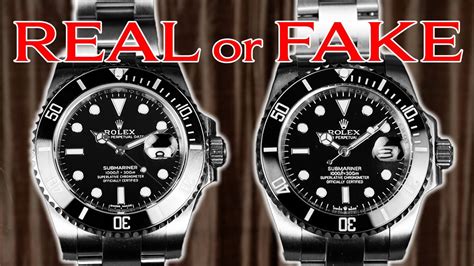 real vs fake submariner rolex|Rolex Submariner knockoff watches.